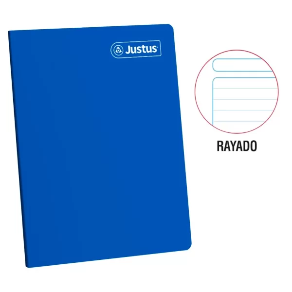 Cuaderno Justus Deluxe A4 80 Hojas Rayado