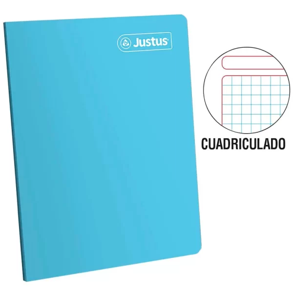 Cuaderno Justus Deluxe A4 80 Hojas Cuadriculado